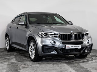 2018 BMW X6 30d II (F16), серый, 3425000 рублей, вид 4