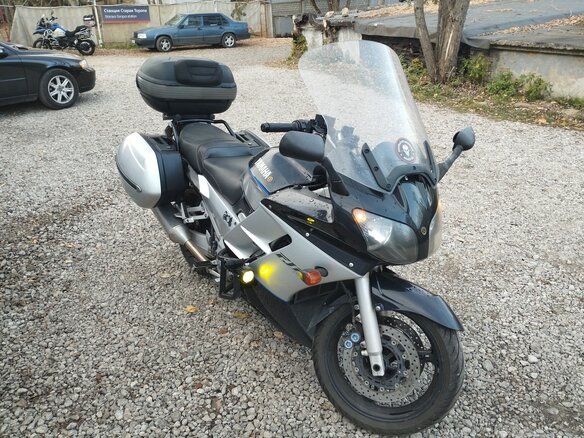 2001 Yamaha FJR1300, чёрный, 550000 рублей - вид 9