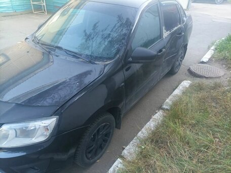 2017 Lada (ВАЗ) Granta I, чёрный, 462000 рублей, вид 5