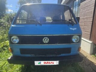 1984 Volkswagen Transporter T3, голубой, 180000 рублей, вид 2