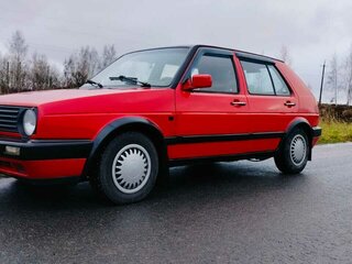 1987 Volkswagen Golf II, красный, 290000 рублей, вид 1