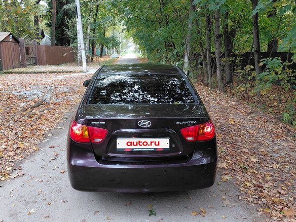 2008 Hyundai Elantra IV (HD), пурпурный - вид 4