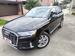2021 Audi Q7 45 TFSI II (4M) Рестайлинг, чёрный, 5450000 рублей, вид 2