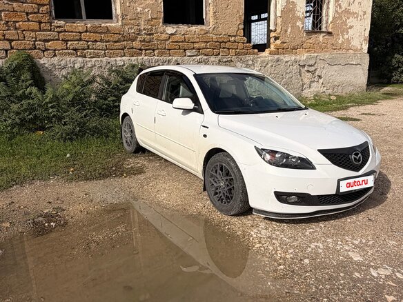 2007 Mazda 3 I (BK) Рестайлинг, белый, 445000 рублей - вид 10