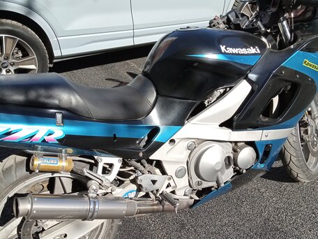 1994 Kawasaki ZZR 400, чёрный, 270000 рублей, вид 2
