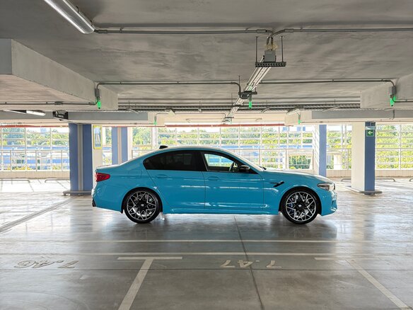 2019 BMW M5 Competition VI (F90), голубой, 9700000 рублей - вид 15