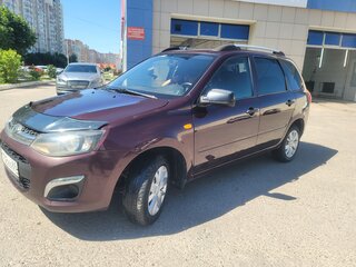 2014 Lada (ВАЗ) Kalina II, пурпурный, 345000 рублей, вид 1