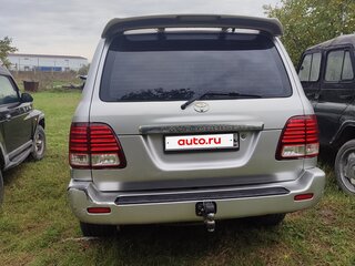 2005 Toyota Land Cruiser 105 100 Series Рестайлинг 1, белый, 1800000 рублей, вид 4