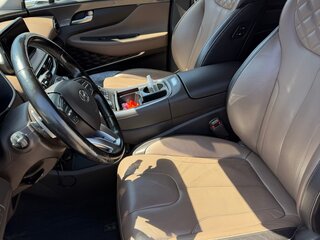 2021 Hyundai Santa Fe IV Рестайлинг, белый, 3560000 рублей, вид 4