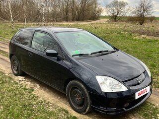 2001 Honda Civic VII, синий, 370000 рублей, вид 2
