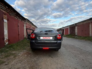 2016 Lada (ВАЗ) Granta I, серебристый, 400000 рублей, вид 4