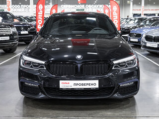 2018 BMW 5 серии 530i xDrive VII (G30/G31/G38), чёрный, 3390900 рублей, вид 3
