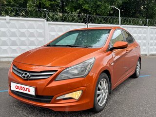 2014 Hyundai Solaris I Рестайлинг, оранжевый, 850000 рублей, вид 2