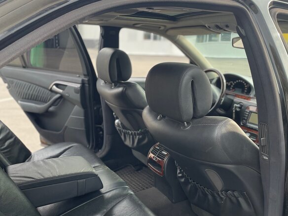 2004 Mercedes-Benz S-Класс 350 IV (W220) Рестайлинг, чёрный, 580000 рублей - вид 17