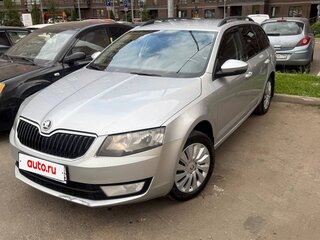 2014 Skoda Octavia III (A7), серебристый, 1100000 рублей, вид 1