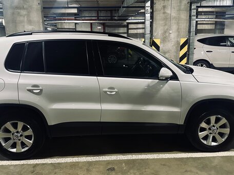 2012 Volkswagen Tiguan I Рестайлинг, белый, 1070000 рублей, вид 3