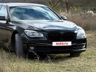 2013 BMW 7 серии Long 740Li xDrive V (F01/F02/F04) Рестайлинг, чёрный, 2250000 рублей, вид 4
