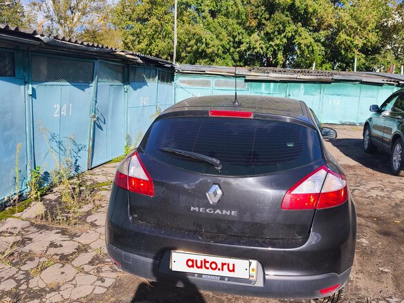 2011 Renault Megane III, чёрный, 780000 рублей - вид 4
