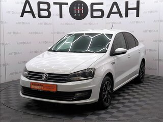 2018 Volkswagen Polo V Рестайлинг, белый, 1100000 рублей, вид 1