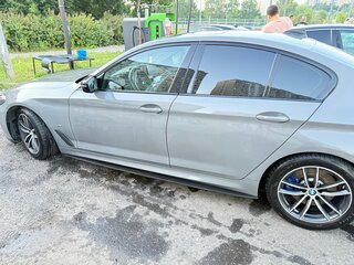 2021 BMW 5 серии 520i VII (G30/G31/G38) Рестайлинг, серый, 6950000 рублей, вид 2