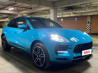 2019 Porsche Macan I Рестайлинг, голубой, 4700000 рублей, вид 5