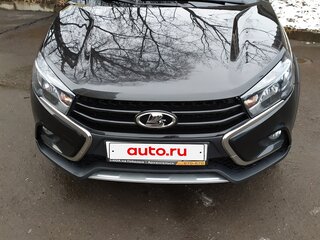 2018 Lada (ВАЗ) Vesta SW Cross I, чёрный, 1000000 рублей, вид 1