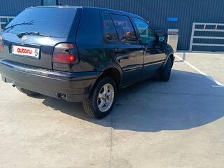 1997 Volkswagen Golf III, чёрный, 100000 рублей, вид 4