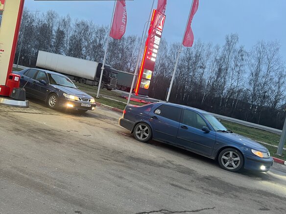 1998 Saab 9-5 I, синий - вид 12