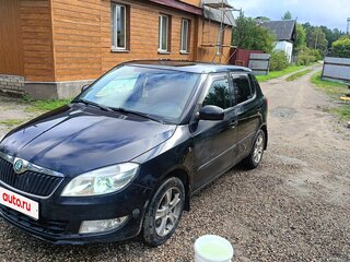 2010 Skoda Fabia II Рестайлинг, чёрный, 470000 рублей, вид 1