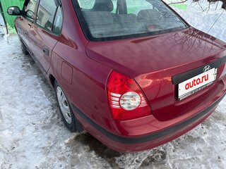 2005 Hyundai Elantra III (XD2) Рестайлинг, красный, 315000 рублей, вид 4