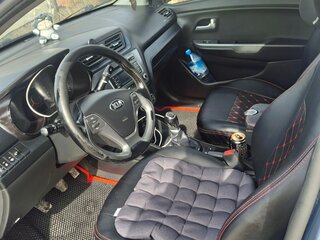 2015 Kia Rio III Рестайлинг, голубой, 550000 рублей, вид 5