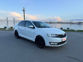 2015 Skoda Rapid I, белый, 850000 рублей, вид 3