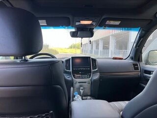 2018 Toyota Land Cruiser 200 Series Рестайлинг 2, чёрный, 7800000 рублей, вид 5