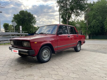 1995 Lada (ВАЗ) 2105, красный, 150000 рублей, вид 1