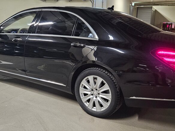 2019 Mercedes-Benz S-Класс 560 Long VI (W222, C217) Рестайлинг, чёрный, 4050000 рублей - вид 4