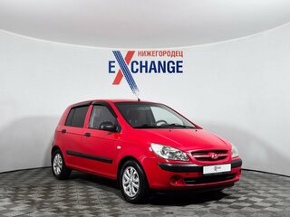 2007 Hyundai Getz I Рестайлинг, красный, 382000 рублей, вид 3