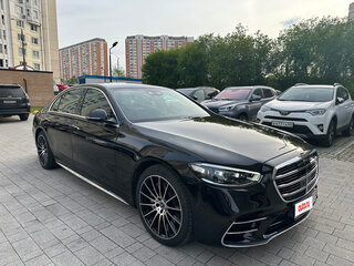 2021 Mercedes-Benz S-Класс 450 4MATIC VII (W223), чёрный, 11080000 рублей, вид 3