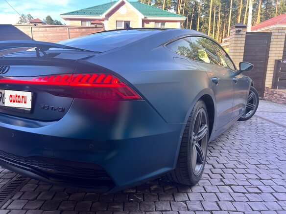 2019 Audi A7 55 TFSI II (4K), зелёный, 5300000 рублей - вид 6
