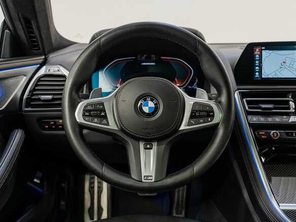 2019 BMW 8 серии Gran Coupe M850i xDrive II (G14/G15/G16), чёрный, 7527000 рублей - вид 12