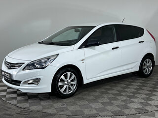 2014 Hyundai Solaris I Рестайлинг, белый, 1050000 рублей, вид 1