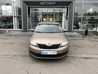 2018 Skoda Rapid I Рестайлинг, бежевый, 1389500 рублей, вид 2