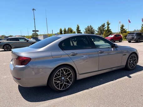 2016 BMW 5 серии 520i VI (F10/F11/F07) Рестайлинг, серый, 2300000 рублей, вид 4