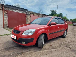 2006 Kia Rio II, красный, 495000 рублей, вид 3