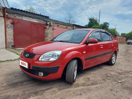 2006 Kia Rio II, красный, 495000 рублей, вид 3