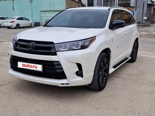 2014 Toyota Highlander III (XU50), белый, 2890000 рублей, вид 3