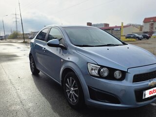 2012 Chevrolet Aveo II, голубой, 600000 рублей, вид 3
