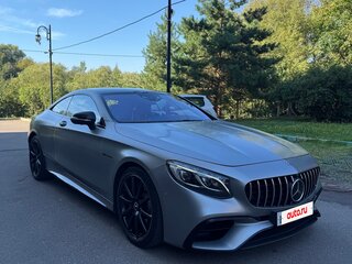 2015 Mercedes-Benz S-Класс AMG 63 AMG III (W222, C217), серый, 5800000 рублей, вид 4