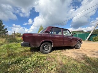 2002 Lada (ВАЗ) 2107, красный, 105000 рублей, вид 4