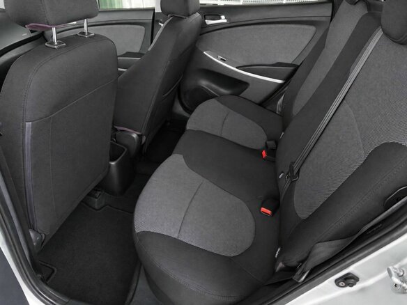 2012 Hyundai Solaris I, серебристый, 825000 рублей - вид 14