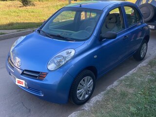 2003 Nissan Micra III (K12), голубой, 300000 рублей, вид 1
